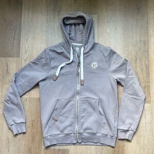 Birkenstock Grey Zipper Hoodie size XL